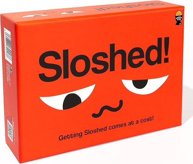 Lucky Egg | Sloshed: A Drinking Game Where You Get Drunk & Get Your Friends Drunker | Funny Brutal Adult Party Games For Girls, Boys, Hen Party, Stag Night, Students, Couples | Drinking Games
