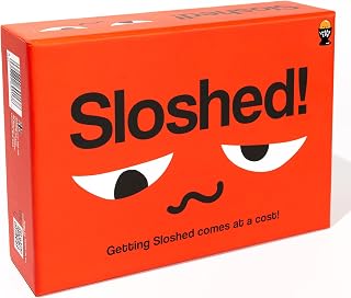 Sloshed - Drinking Game for Adults - Fun Party Card Games for Girls and Boys - Brutal Adult Games - Camping Trip Games, Students, Couples - Drinking Board Games by Lucky Egg