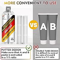 Vista 4 de Pegamento de Metal, Resina Epoxy, Líquido, Resistente, Alta Temperatura, Resistente al Calor, Impermeable, Enlace Versátil, 1 Paquete