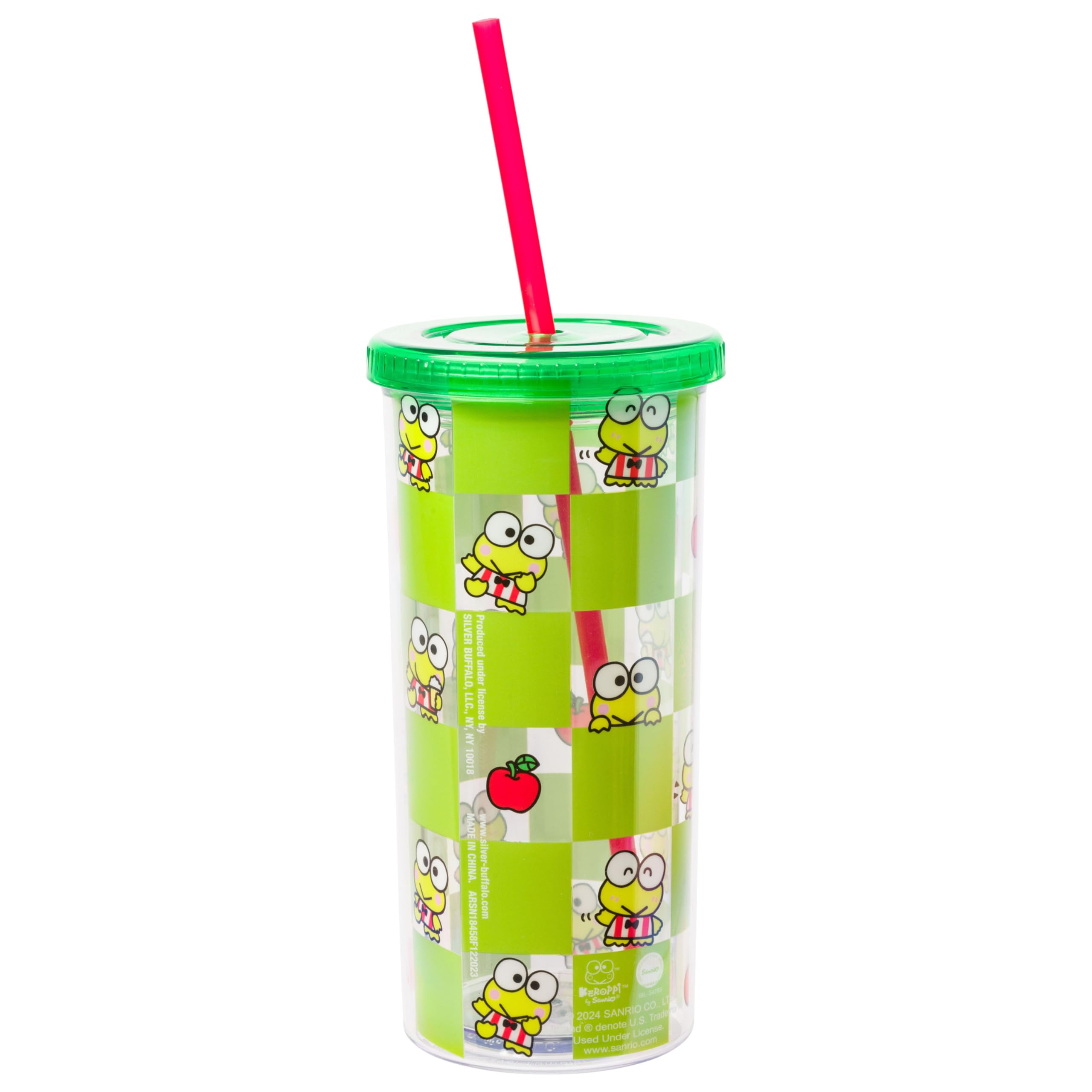 Amazon.com: Silver Buffalo Sanrio Hello Kitty and Friends Keroppi