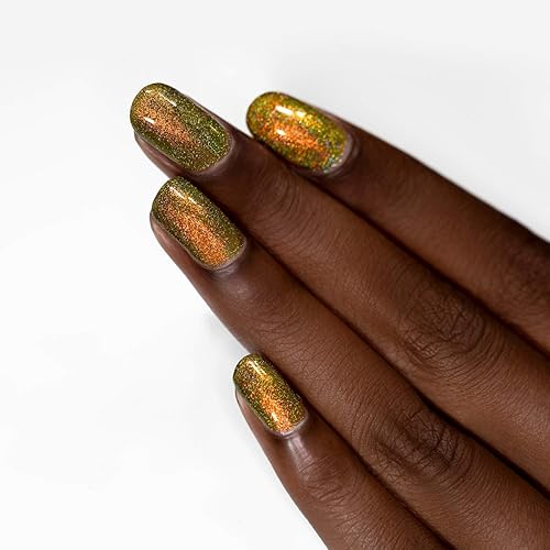 Miniatura 1755 de ILNP Madison Ave Esmalte de uñas holográfico metálico rosa antiguo