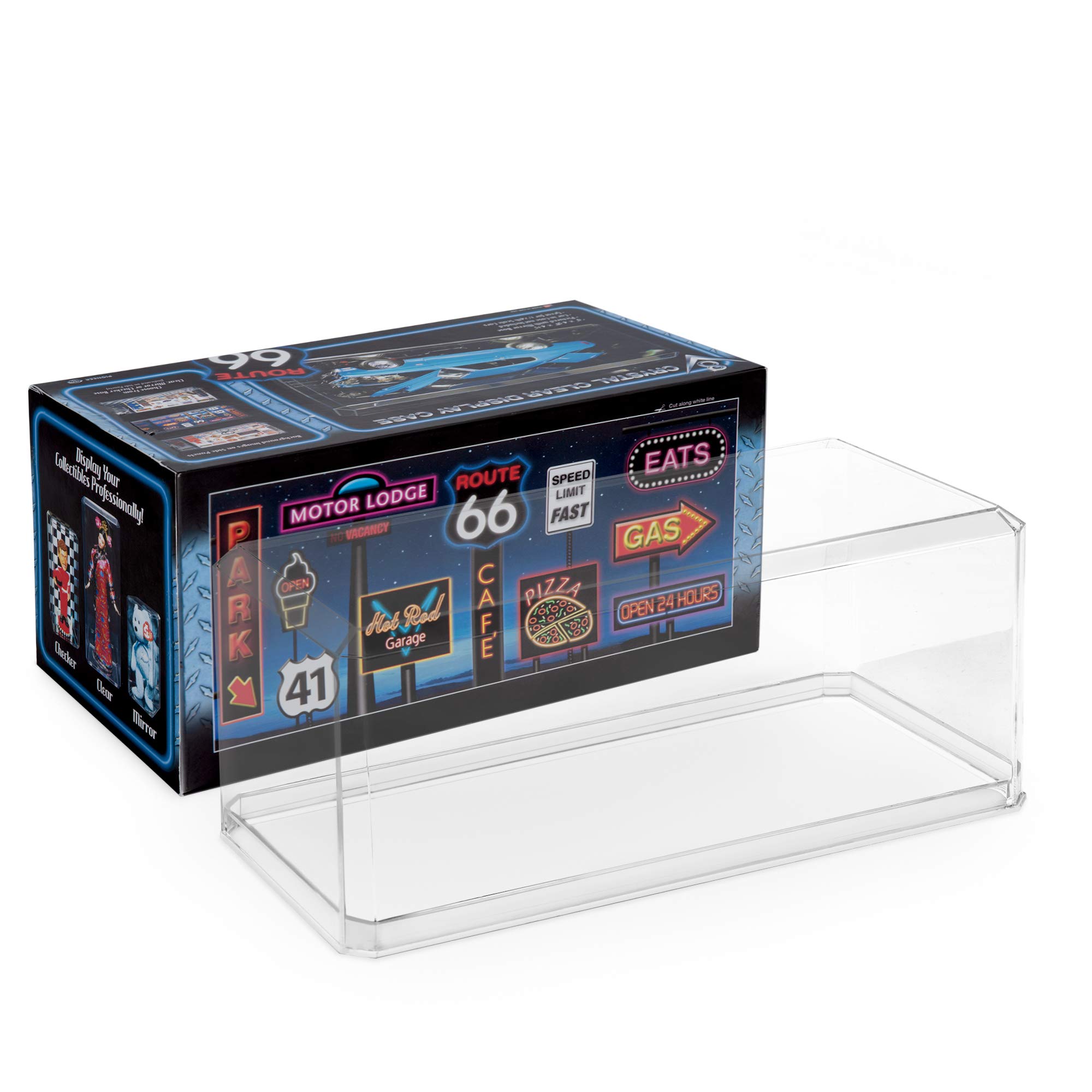 Buy Pioneer Plastics acrylic display case for diecast cars, scale 1/