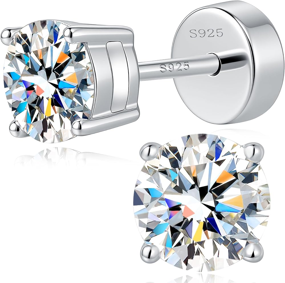 Flat Back Ear Rings