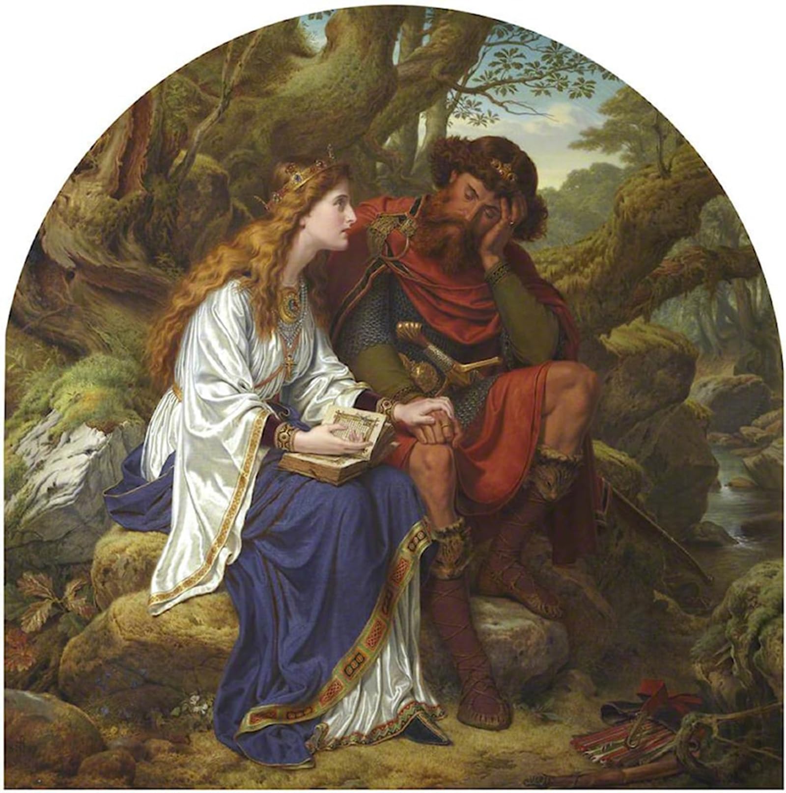 Cuadro Arte Pared de la reina Vittoria di Francois Flameng para rellenar paredes vacías de salón 5