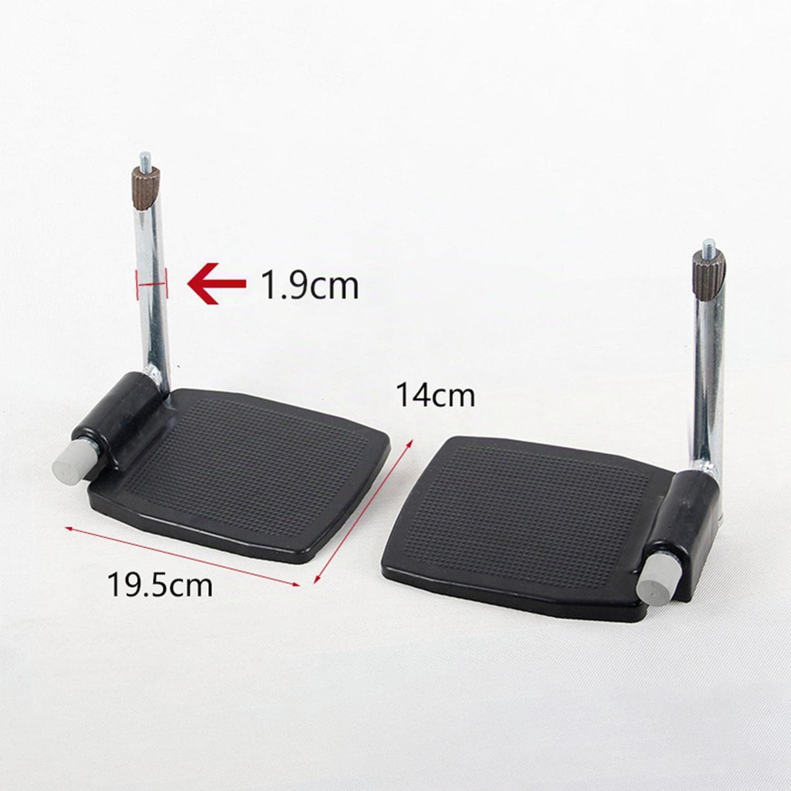 Amagogo Reposapiés ergonómico universal para sillas de ruedas - Diseño moderno y funcional