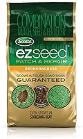 Scotts EZ Seed Patch & Repair Bermudagrass: All-in-One Mulch, Seed & Fertilizer for Bare Spots in Scorching Heat, 10 lb