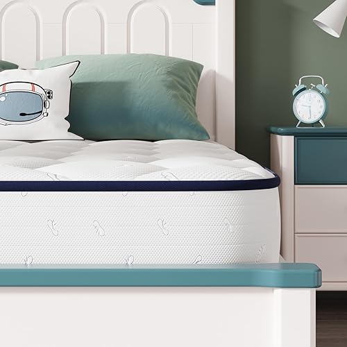 Miniatura 21 de Novilla Colchón matrimonial de espuma de 12 pulgadas en una caja, base de espuma de apoyo de alta densidad para un sueño tranquilo, alivio