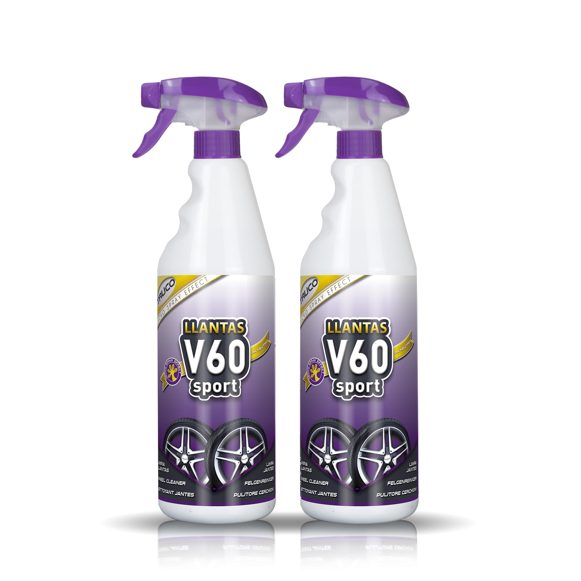 Sisbrill V60 Sport Limpia Llantas - Neutro y Seguro - Efecto Gecko Spray - 1 Litro — view 8