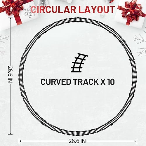 Miniatura 5 de Juguetes de tren para niños y niñas de 3, 4, 5, 6, 7, 8, 9, 10 años, juego de tren eléctrico con luz y sonidos, juguetes para niños de 4 a 8 años,