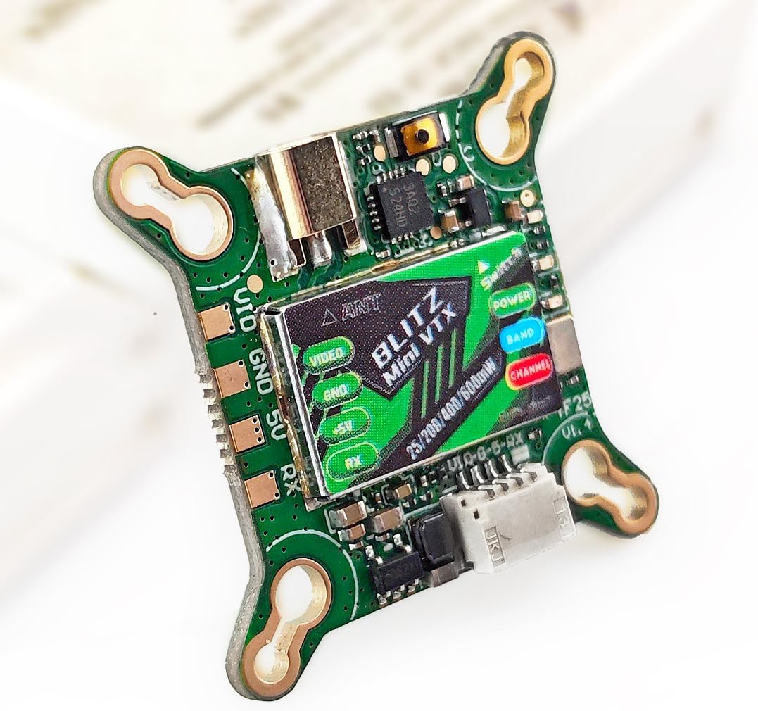 iFlight FPV VTX 5.8G Analog Transmitter 25/200/400/600mW Switchable Blitz Mini Force 20x20 for FPV Drone Quadcopter