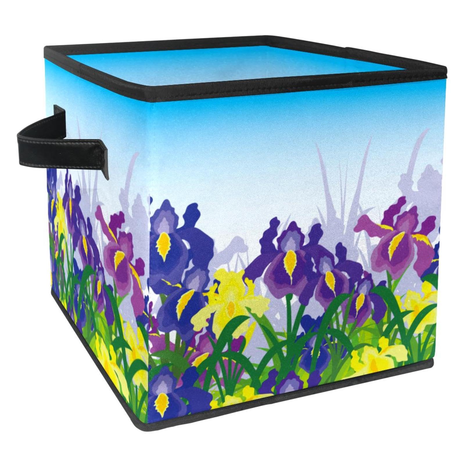 Boîte de rangement tissu pliable pour placard et tri de vêtements maison