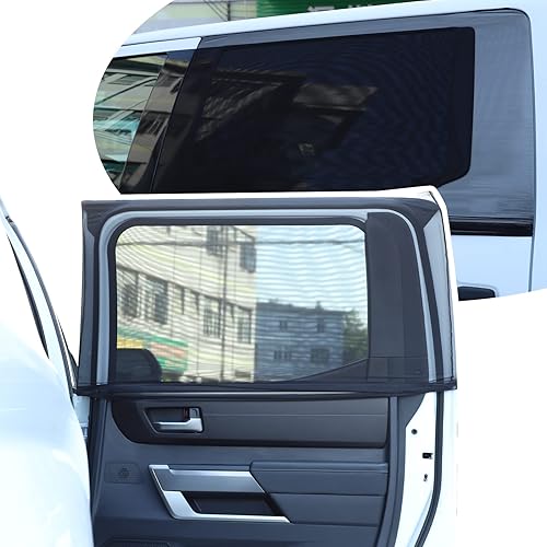 LLKUANG 100 % de protección contra insectos para Toyota Tundra 2007-2023, cortinas de malla transpirable para puertas y ventanas, mosquiteras para