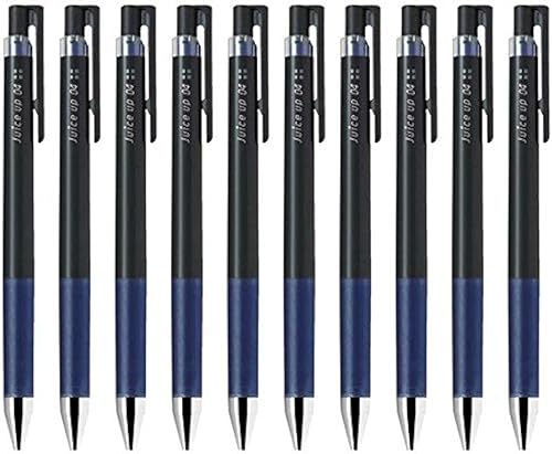 Pilot Juice Up 04 - Bolígrafo retráctil de tinta de gel, punta ultrafina de 0.016 in, tinta azul negra, juego de 10 unidades