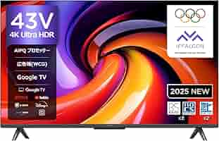 Amazon.co.jp: 【Amazon.co.jp限定】iFFALCON 4K 液晶 43V型