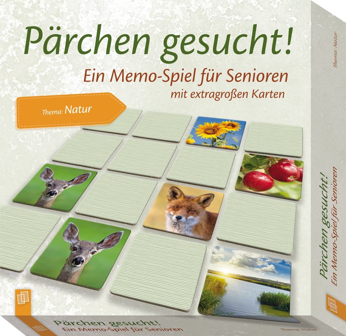 Verlag an der Ruhr GmbH Pärchen gesucht - Thema Natur: EIN Memo-Spiel für Senioren mit extragroßen Karten