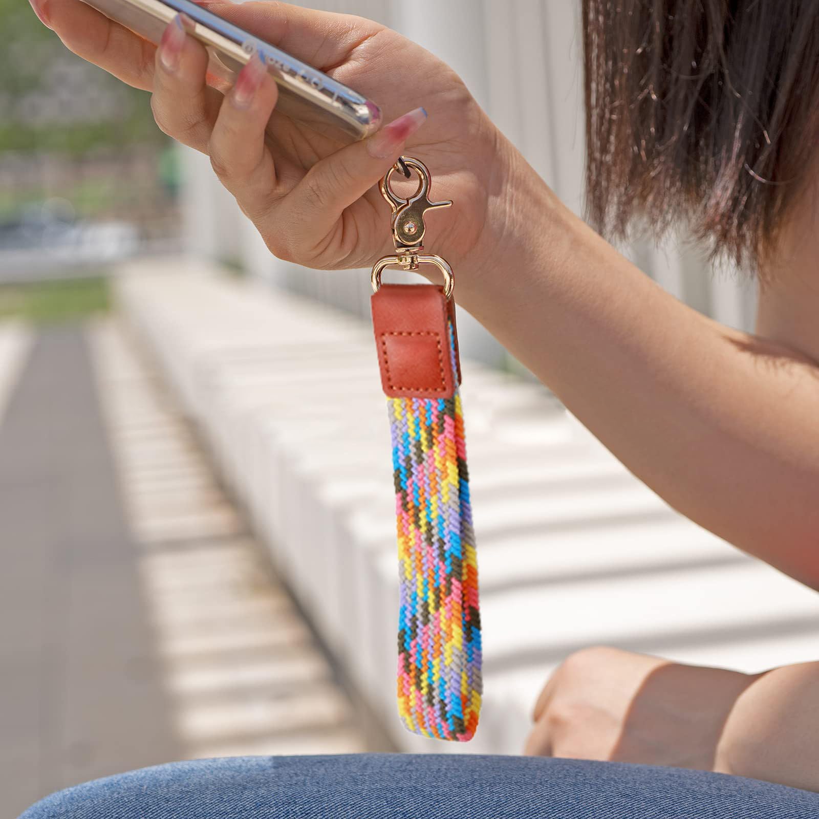 Amazon.co.jp: 車のキー用リストストラップ 手首ストラップ キー