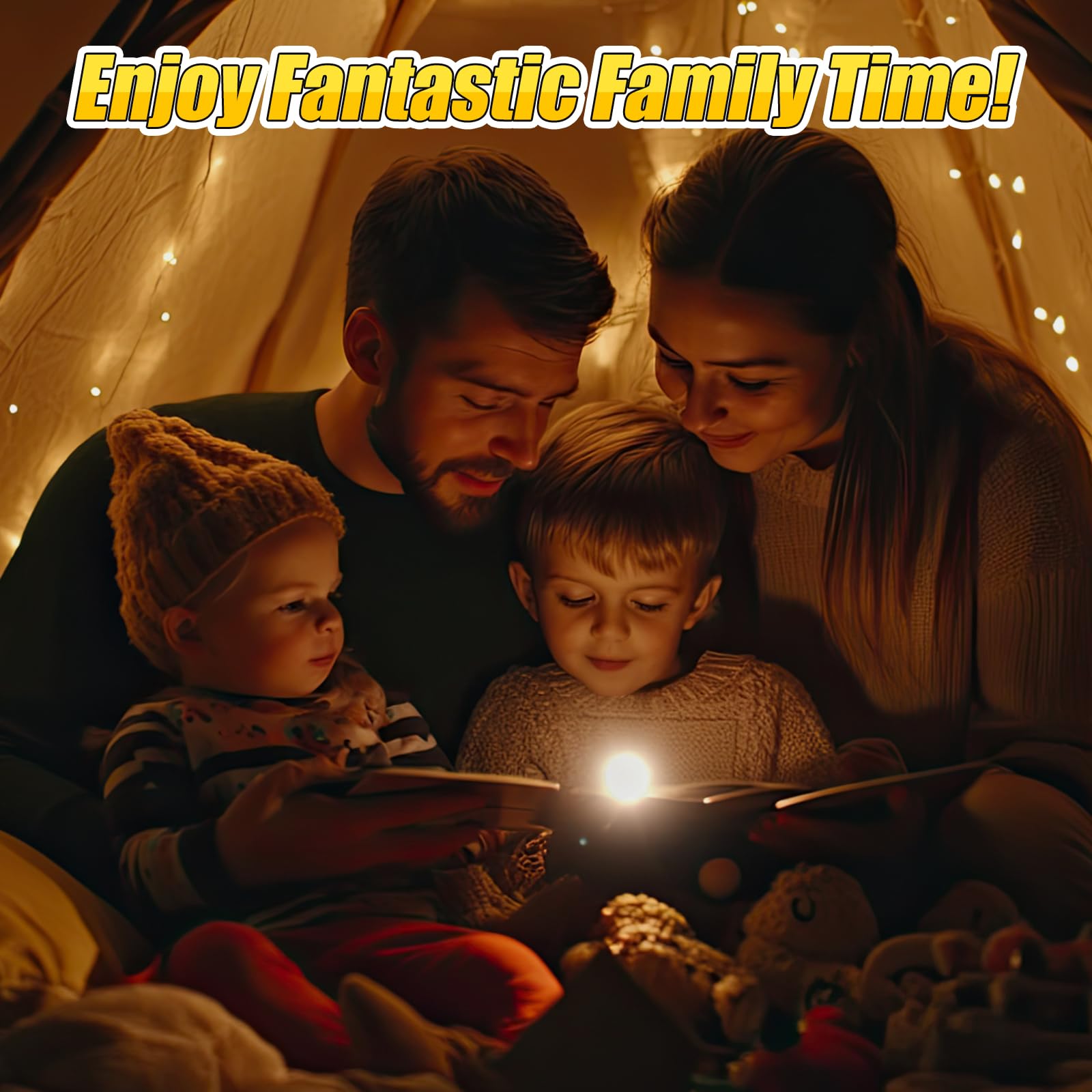 ZKLiLi Linterna recargable, Luz LED de alto flujo ajustable, linterna portátil para niños, para emergencias de camping y senderismo, regalo de linterna unicornio para niños