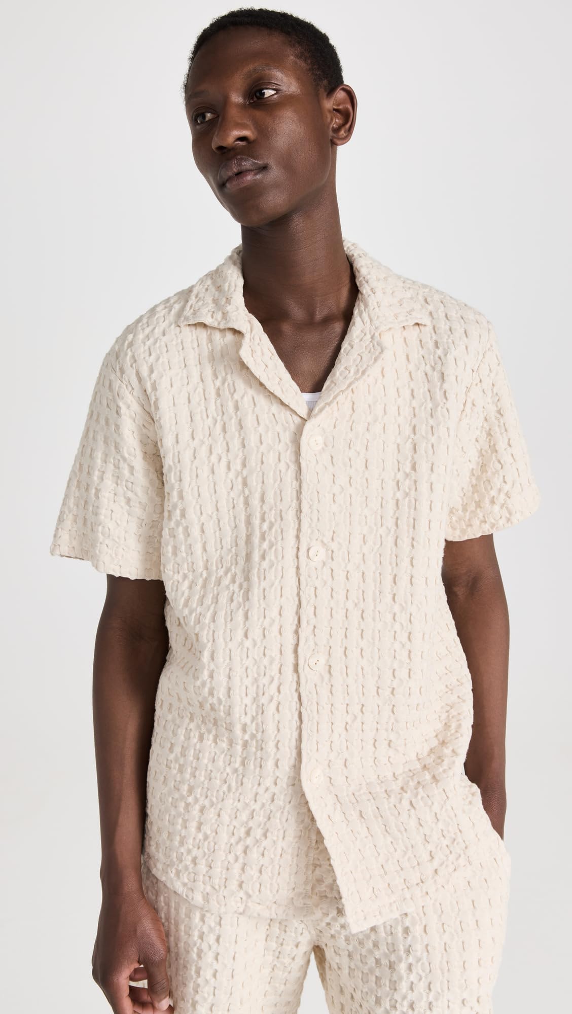 OAS Herren Cuba Waffle Shirt