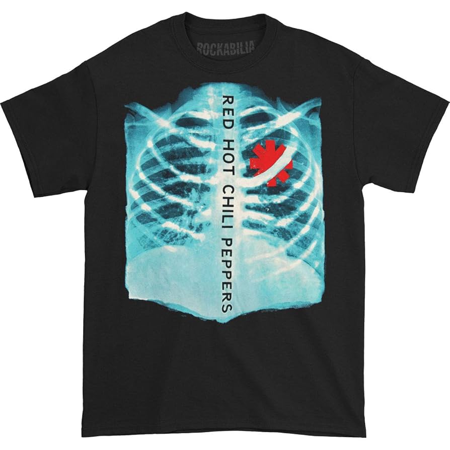 RED HOT CHILI PEPPERS Tシャツ Red Hot Chili Peppers - X-Ray T-Shirt - Large : Amazon.ca