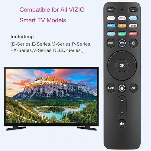 Miniatura 4 de Universal para VIZIO Smart TV Control Remoto Reemplazo XRT260 Compatible con D, E, M, P, V, PX Series Smart TV