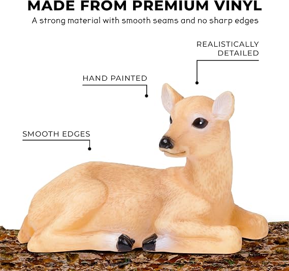 Learning Minds Set of 8 Jumbo Forest Animal Figures - Woodland Animals