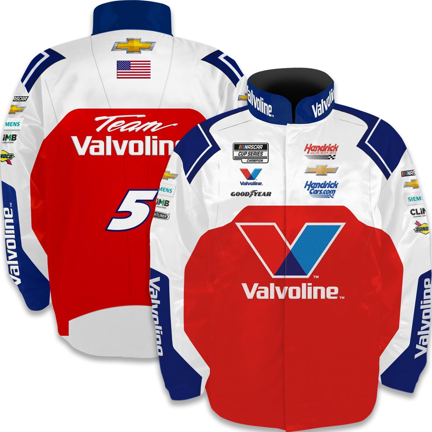 Checkered Flag Sports Kyle Larson 2025 VAL Uniform Pit Outerwear Jacket