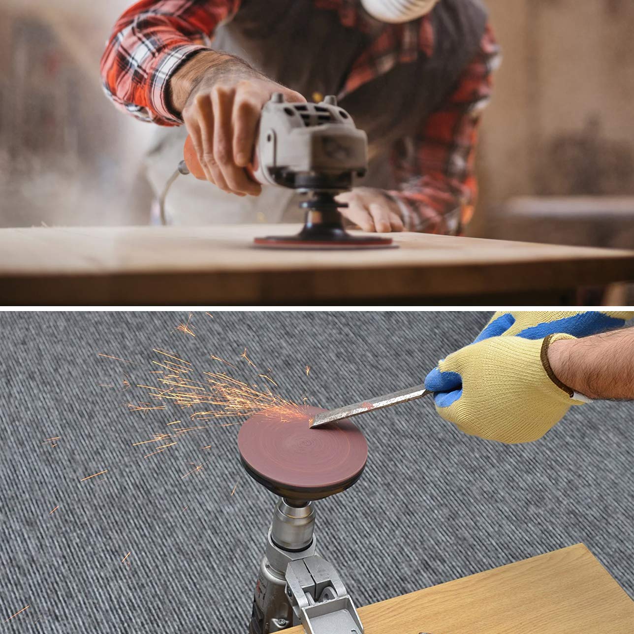 🔥 Crazy Deals ADVcer 5 inch 35pcs Sanding Discs, Hook and Loop 2000-10000 Grit 7 Assortment Sandpaper, No Hole Wet and Dry Round Sand Paper Pad Assorted Set for Polishing Finishing Sander (#2k/2.5k/3k/4k/5k/7k/10k)