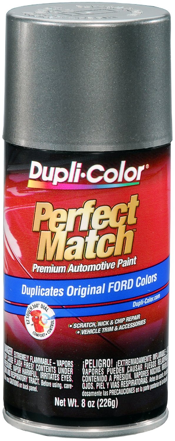 Dupli-Color (EBFM03607-6 PK) Dark Shadow Gray Ford Exact-Match Automotive Paint - 8 oz. Aerosol, (Case of 6)