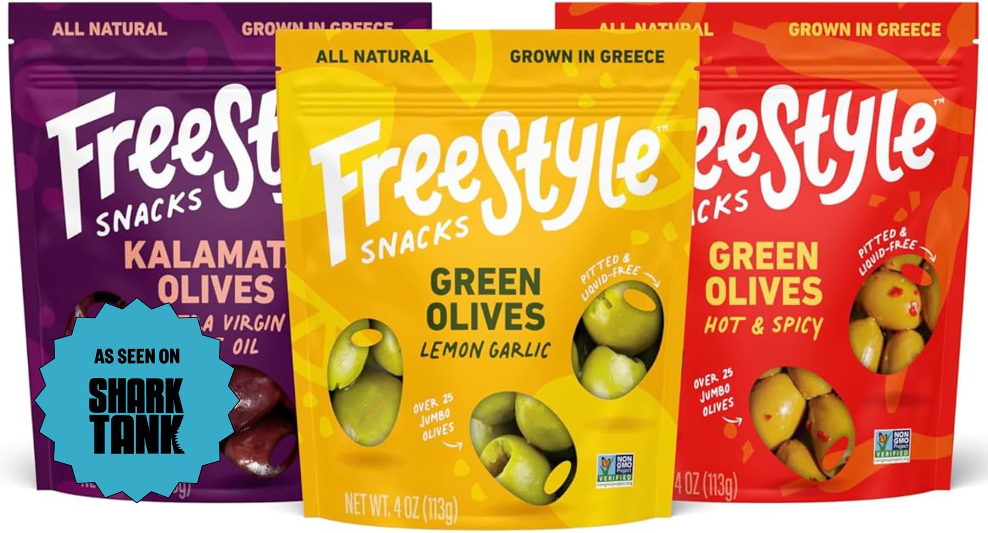 Variety Pack - Shareable Olive Snacks