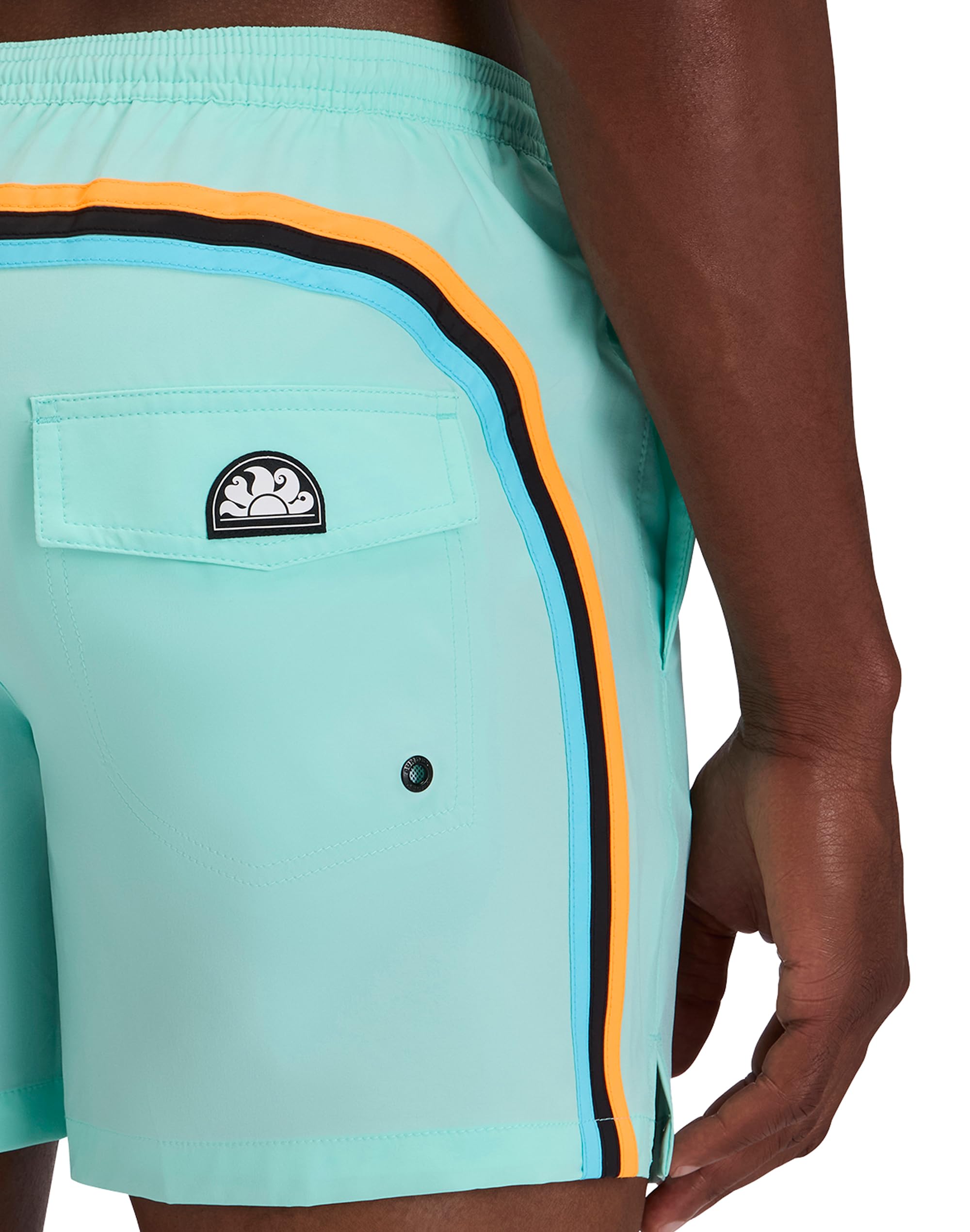 SUNDEK Pantaloncini da Bagno da Uomo Stretch Fabric 15"