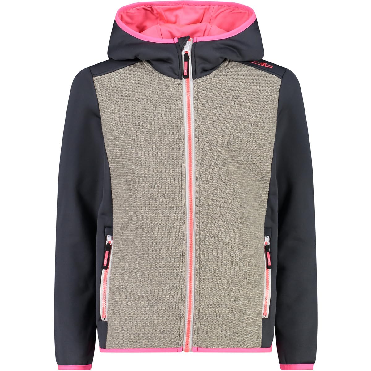 CMP Unisex Kinder Kid G-jacke mit Fester Kapuze Jacke (1er Pack)