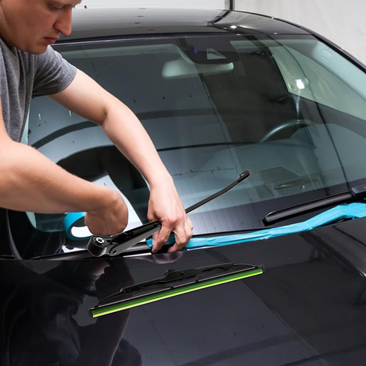 Classic Vehicle Windshield Wiper Kit for Front Glass Cleaning
