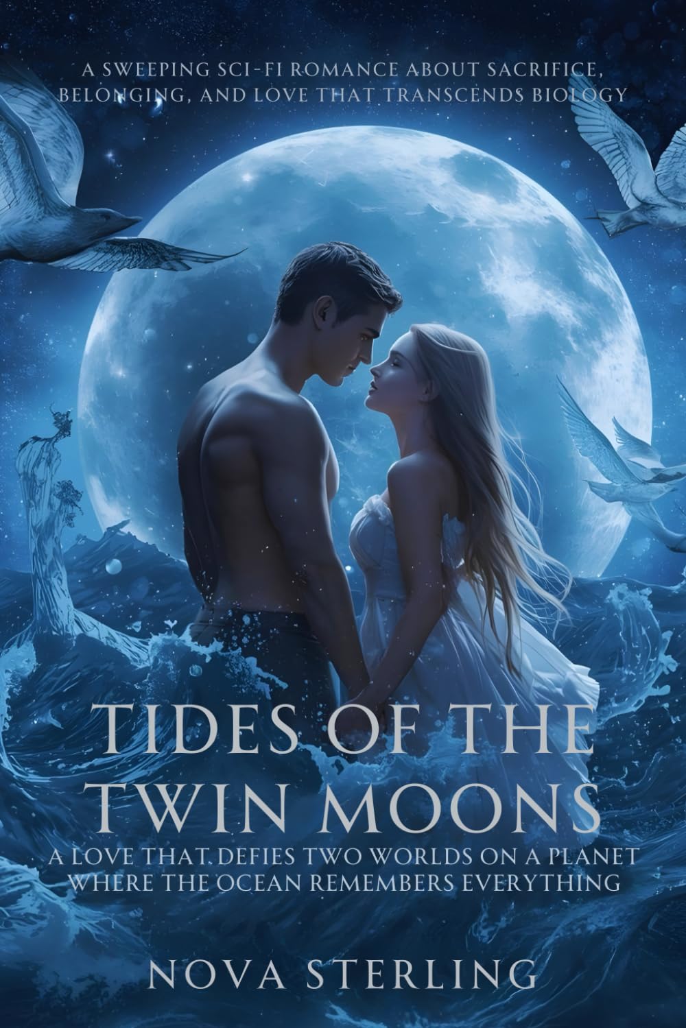 Tides of the Twin Moons: A Love That Defies Two Worlds on a Planet Where the Ocean Remembers Everything