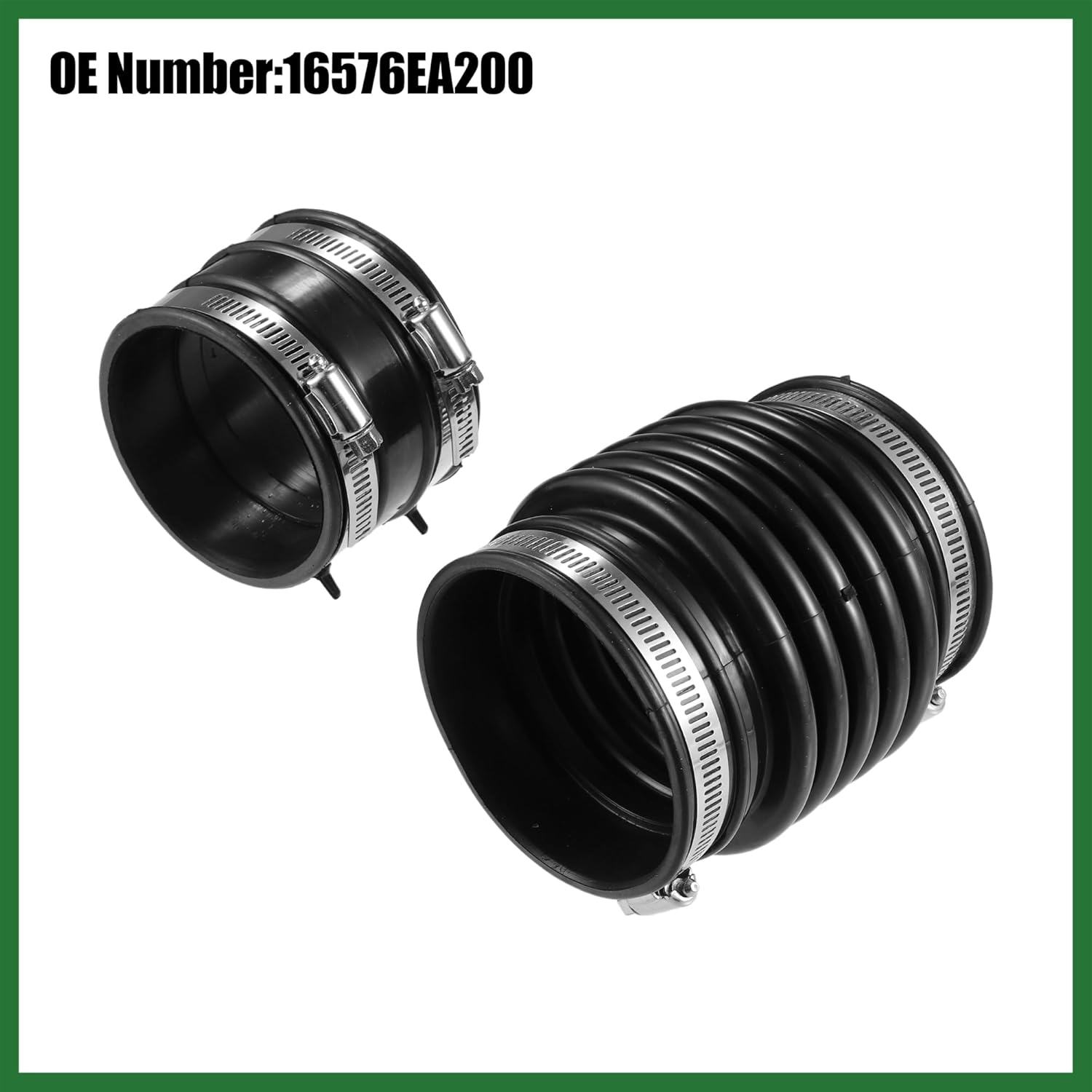 Motoforti 1 Set Air Intake Tube Hose Replacement No.16576EA200 for Nissan Frontier 2005-2019 for Nissan Pathfinder 2005-2012 for Nissan Xterra 2005-2015 Long-lasting