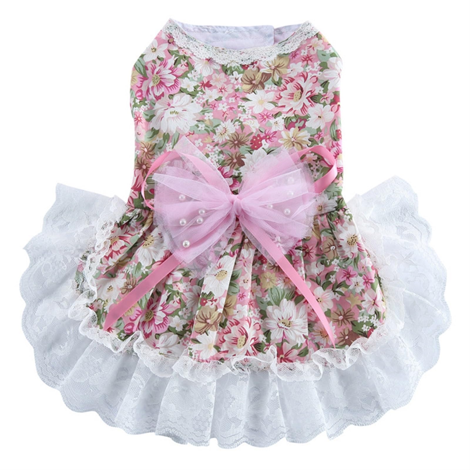Robe de fête for chiot : le cadeau d'anniversaire idéal avec sa jupe de princesse tutu