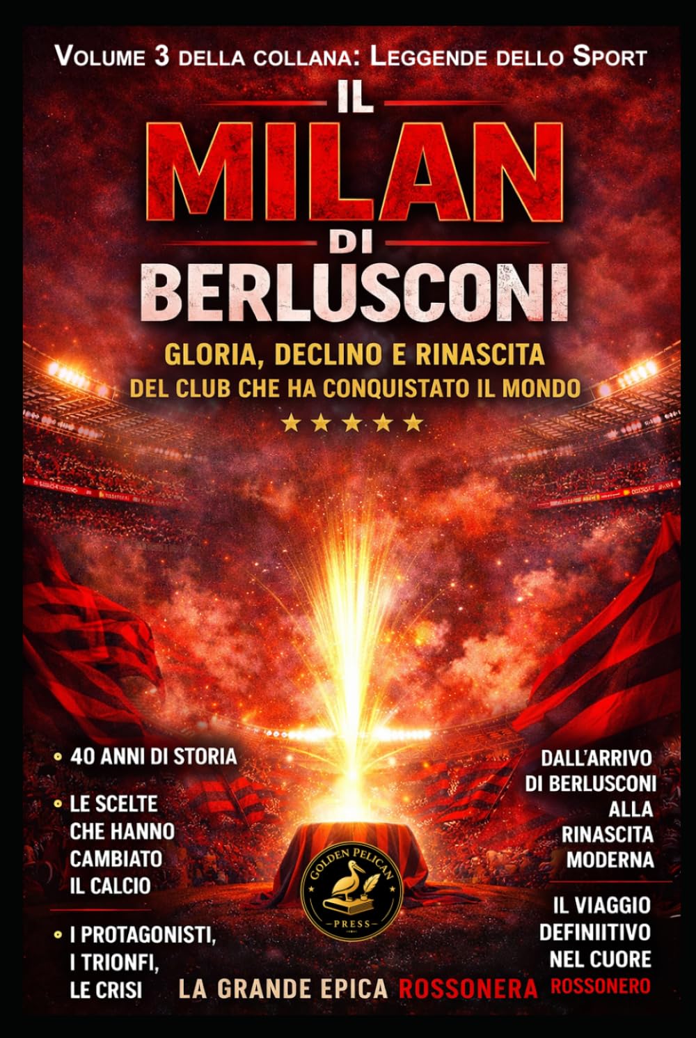 IL MILAN DI BERLUSCONI: Gloria, Declino e Rinascita del Club che ha conquistato il Mondo (LEGGENDE DELLO SPORT)