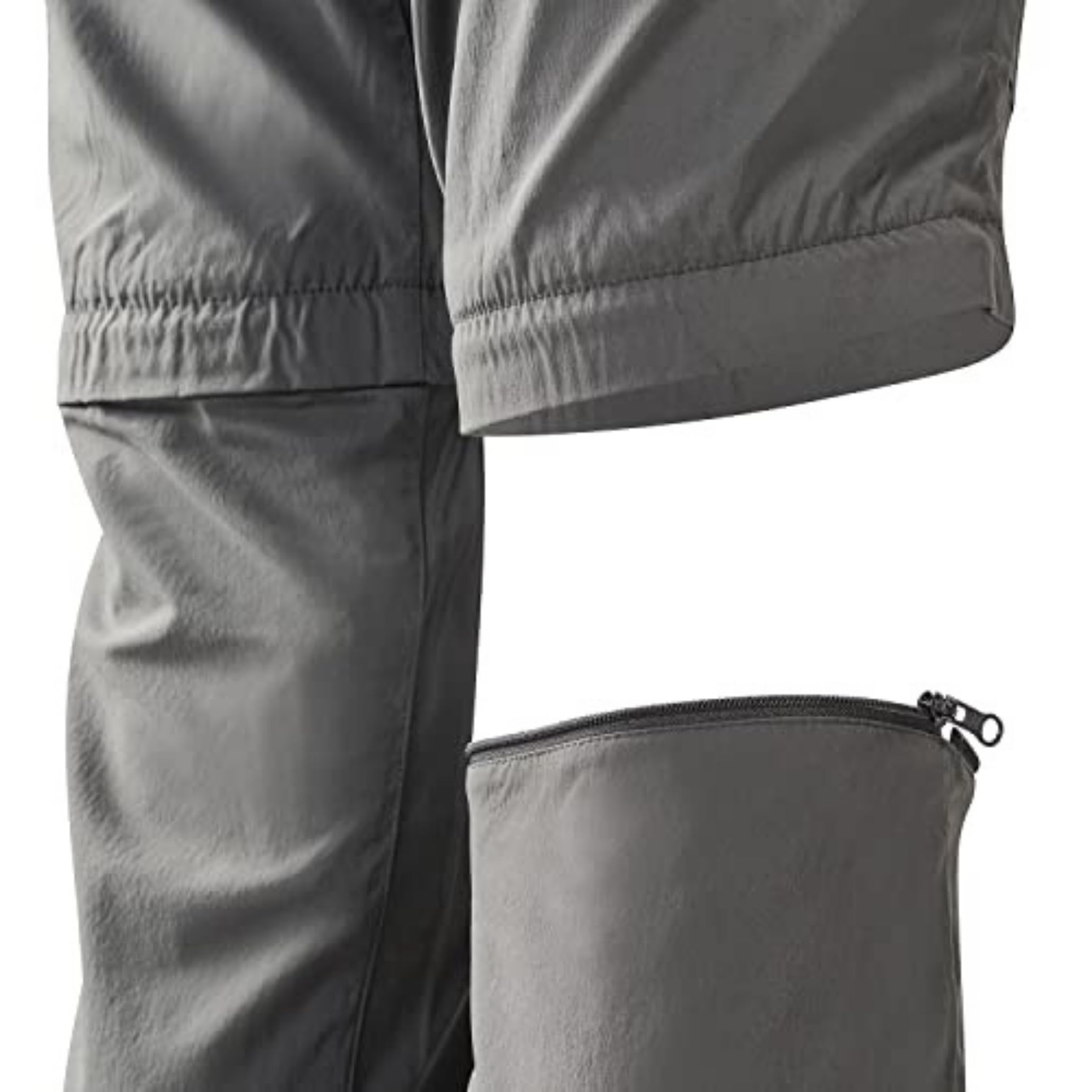 Black Crevice Pantalones de Trekking con Cremallera para Mujer - Pantalones de Senderismo Mujer