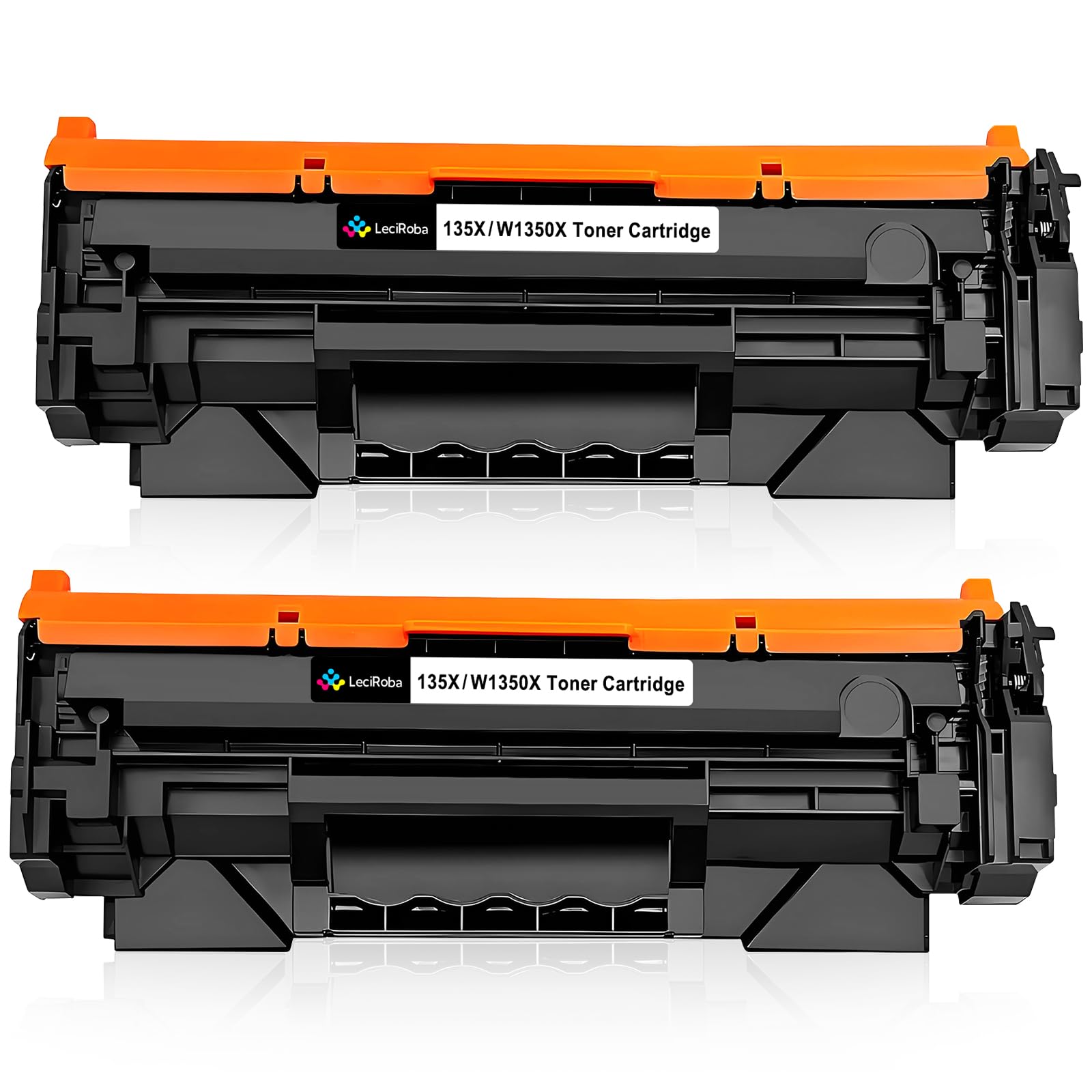 LeciRoba 135X para HP W1350X 135A W1350A W1350A - Tóner para impresora HP LaserJet MFP M234dw MFP M234sdw LaserJet M209d Pro M209 M209dw (con chip, 2 unidades)
