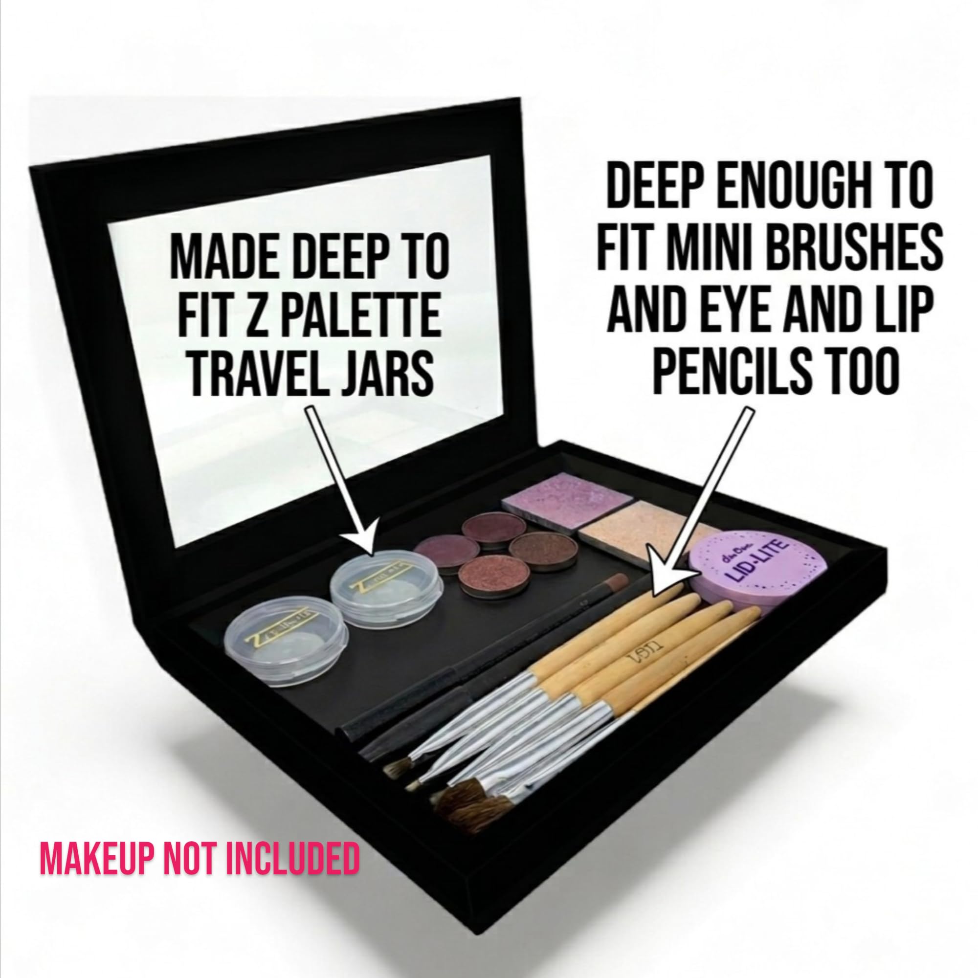 その他 ZR Layering Palette Complete Set Amazon.com : Z Palette Extra Large Deep Black Empty Magnetic