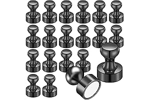 LOVIMAG Black Fridge Magnets: Essential Office and Classroom Tools