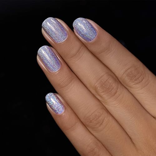 Miniatura 116 de ILNP Madison Ave Esmalte de uñas holográfico metálico rosa antiguo