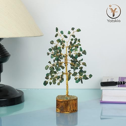 Miniatura 5 de YATSKIA Árbol de cristal de amatista, decoración de árbol de piedras preciosas, árbol de dinero de Feng Shui, árbol de cristal bonsái, cristal de