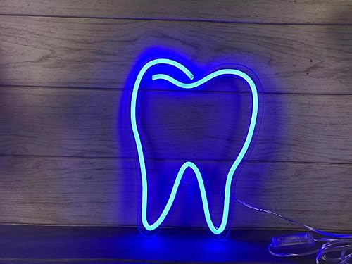 Miniatura 4 de Custom Tooth Neon Sign, Personalized Dentist LED Sign Light LED Window Wall Door Hanging Flex Transparent Acrylic Decoration Outdoor for Sale Shop