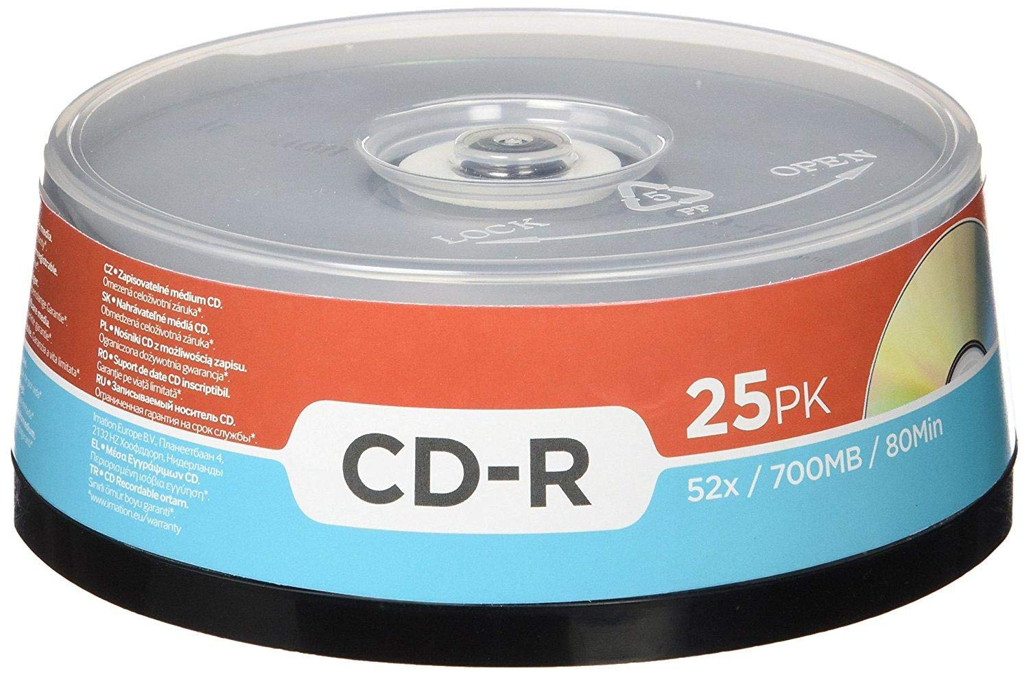 iMATION Compact Disc CD-R - - 700 MB -(25 pcs Pack)
