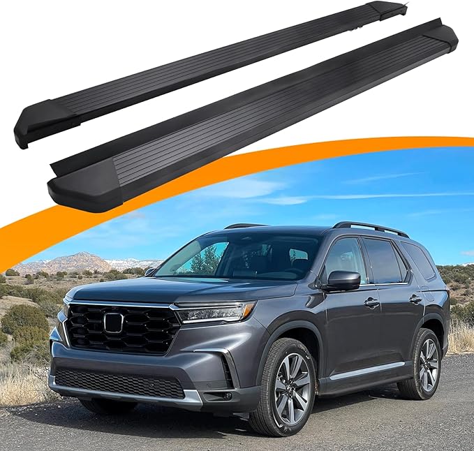 Honda Pilot Oem Running Boards With Lights FQY Fixed Running Board