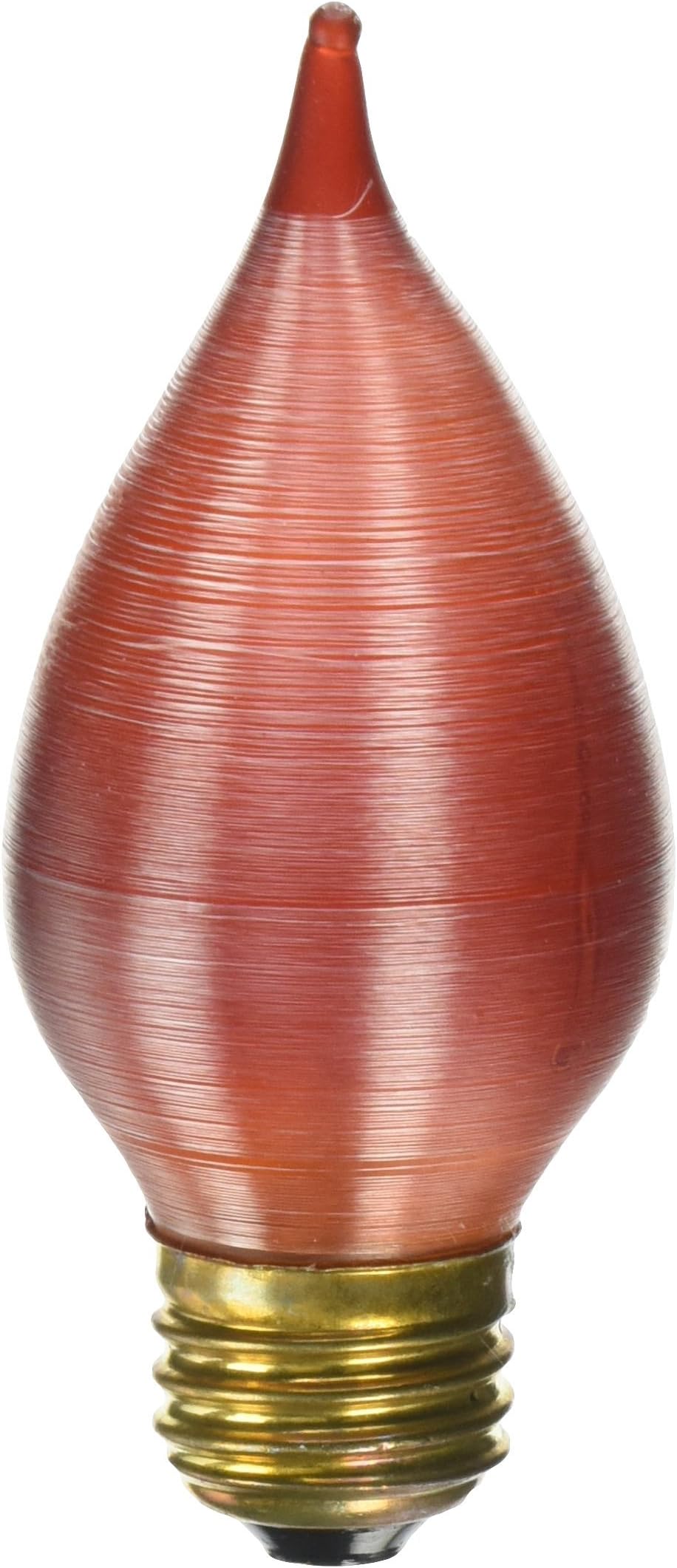 Westinghouse Lighting Corp 03017 40-watt Torpedo Bulb, Amber Finish