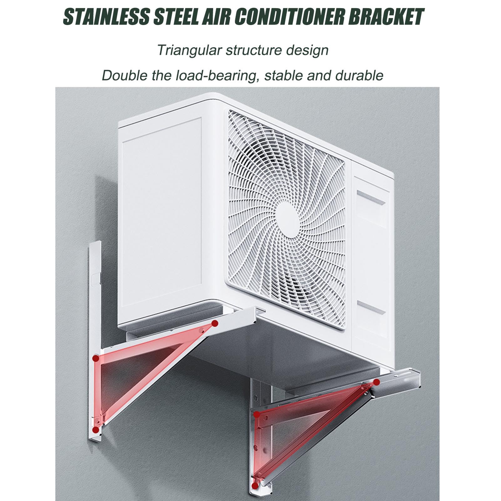 Support De Montage En Plastique Pour Condenseur De Mini-split