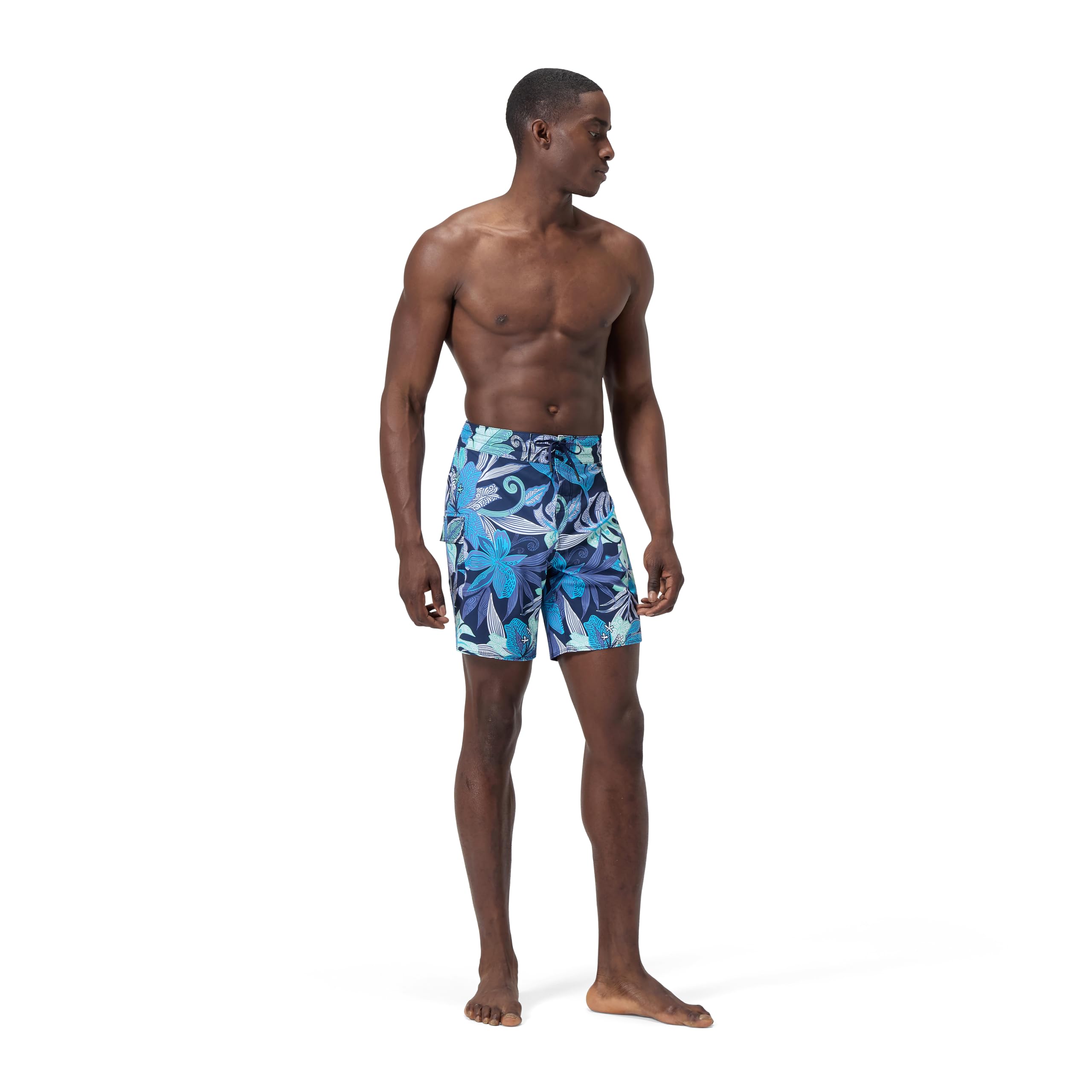 Speedo The Lookout Boardshort 18" Print Pantaloncini da Nuoto Uomo (Pacco da 1)