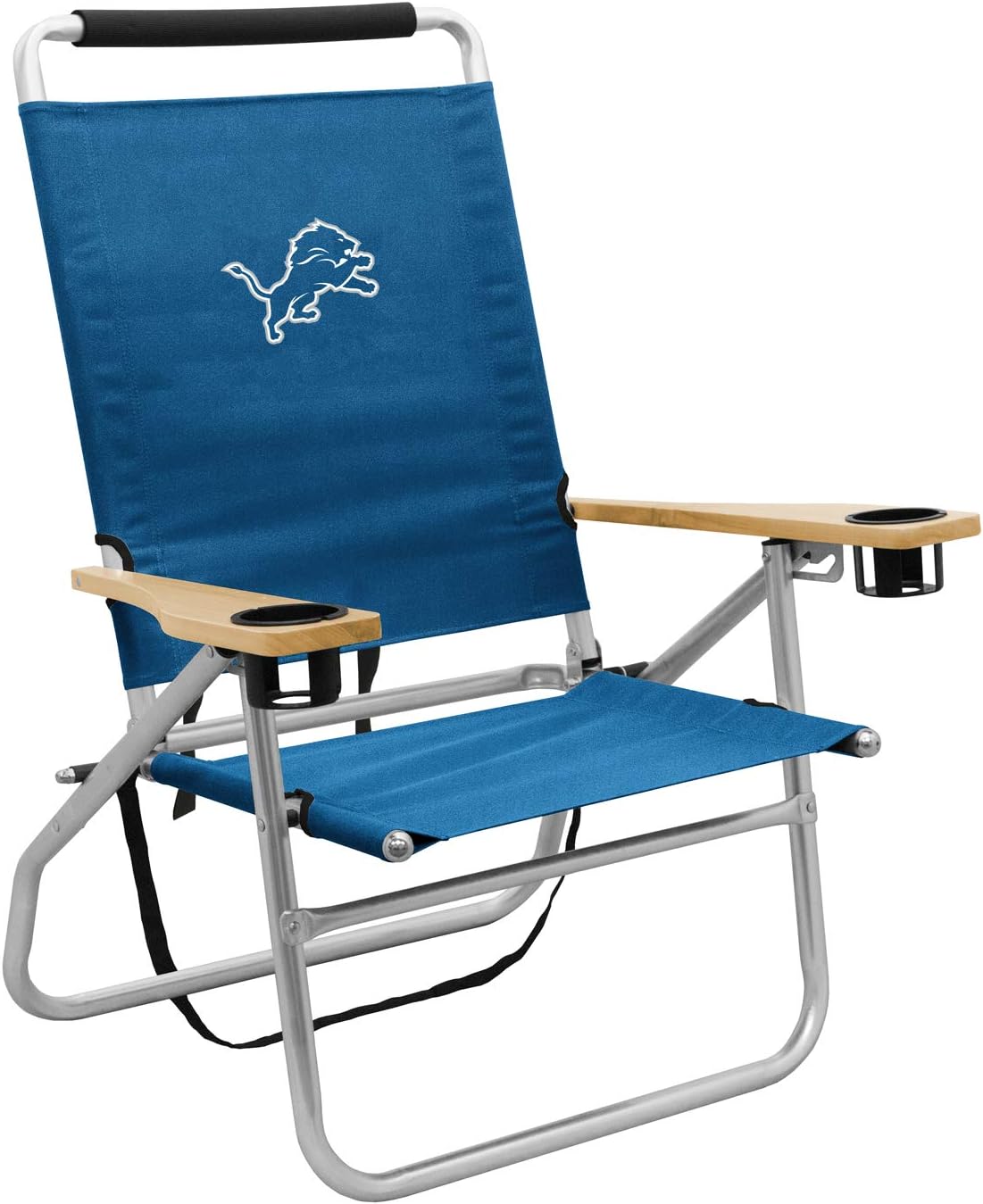 Logo Brands Officially Licensed NFL Unisex Beach Chair, One Size, Team Color
