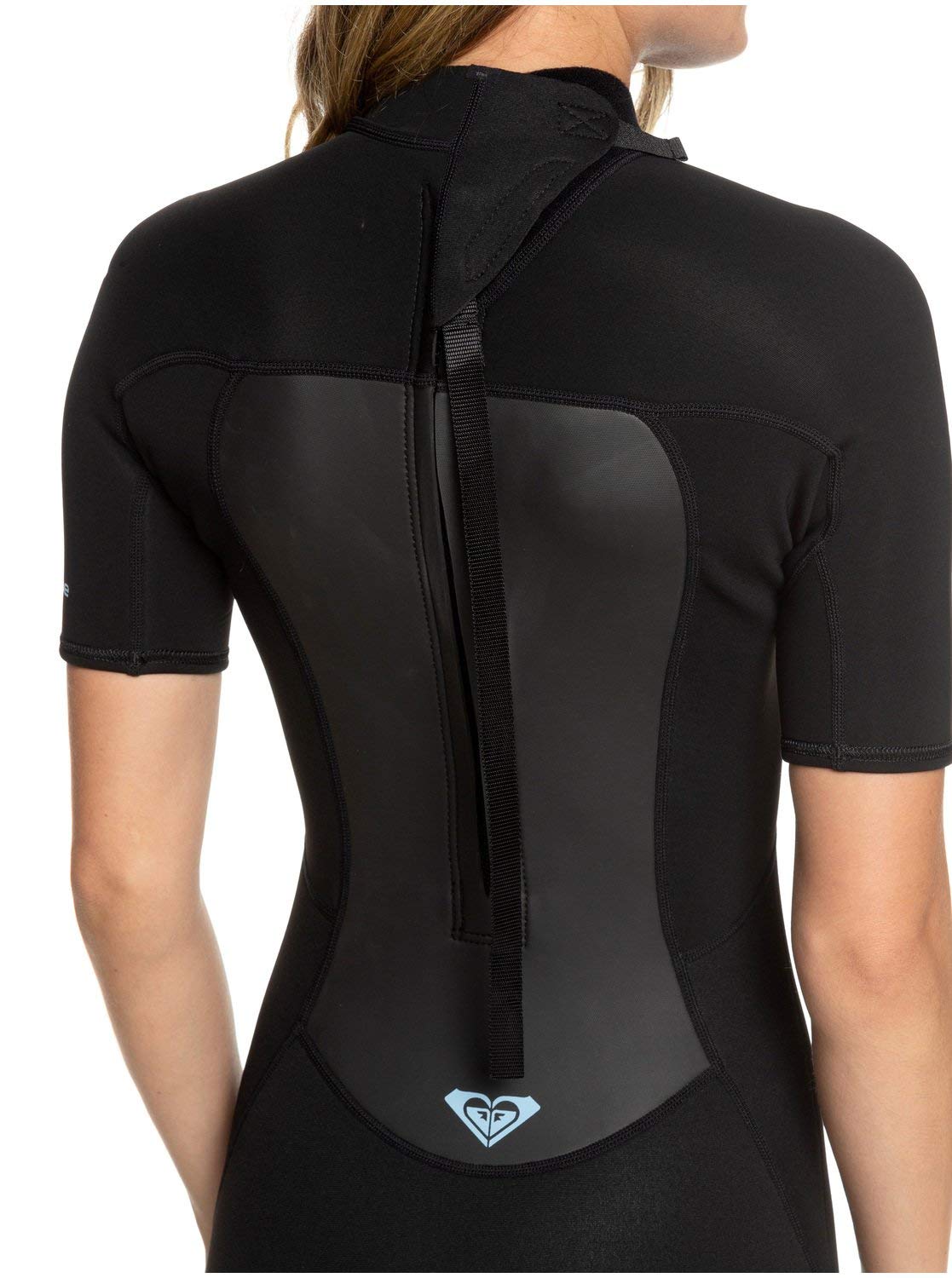 Roxy 2/2 Prólogo Mujer Back Zip Shorty 2024 Negro